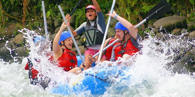 Costa Rica is home to some of the best whitewater rafting rivers in Central America.
