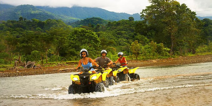 If you have the need for speed, then the ATV tour is a great activity for you!  ATVs are small, fast personal off road vehicles that allow you to speed through trails.