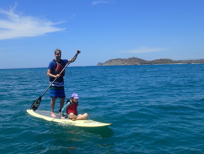 Stand-Up Paddleboarding to Isla Chora