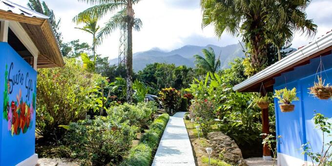 <p>Nestled between majestic volcanoes in Bijagua, Costa Rica, Sueño Rio Celeste Boutique Hotel offers a tranquil rainforest escape. Immerse yourself in nature's beauty within uniquely designed Cabinas and enjoy a healthy breakfast made from local ingredients. Find serenity on our jungle yoga deck or rejuvenate at our onsite spa. Explore the rainforest on our private trail, discover nearby hot springs, and witness the iconic Rio Celeste Waterfall, a short drive away. Unwind in our dipping pool, jacuzzi, or on the jungle viewing deck, a birdwatcher's paradise with over 400 species. With attentive housekeeping, convenient amenities, and proximity to stunning beaches, Sueño Rio Celeste promises an unforgettable experience in this hidden gem of Costa Rica.</p>
<p><strong>We only accept children age 8 years and older. If you would like to request an exception to this policy, please contact us with the details. Children are welcome to enjoy property amenities which include the pool and Jacuzzi areas if following our property guidelines. Adults only Jacuzzi after 4:00 pm.</strong></p>